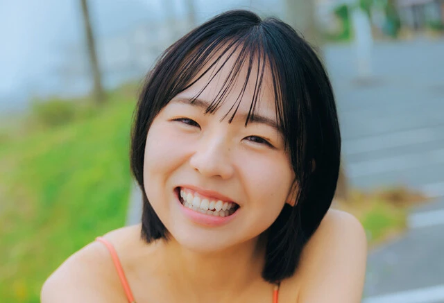 アップアップガールズ(2)のサブリーダー・鍛治島 彩(かじしま・あや)が満を持して週プレ初登場!「地元の千葉の海でグラビア撮影をするのがひとつの夢だったんです」
